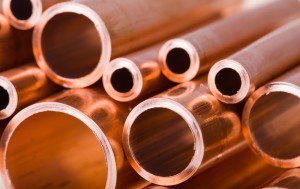 Copper Finishing on Pipes